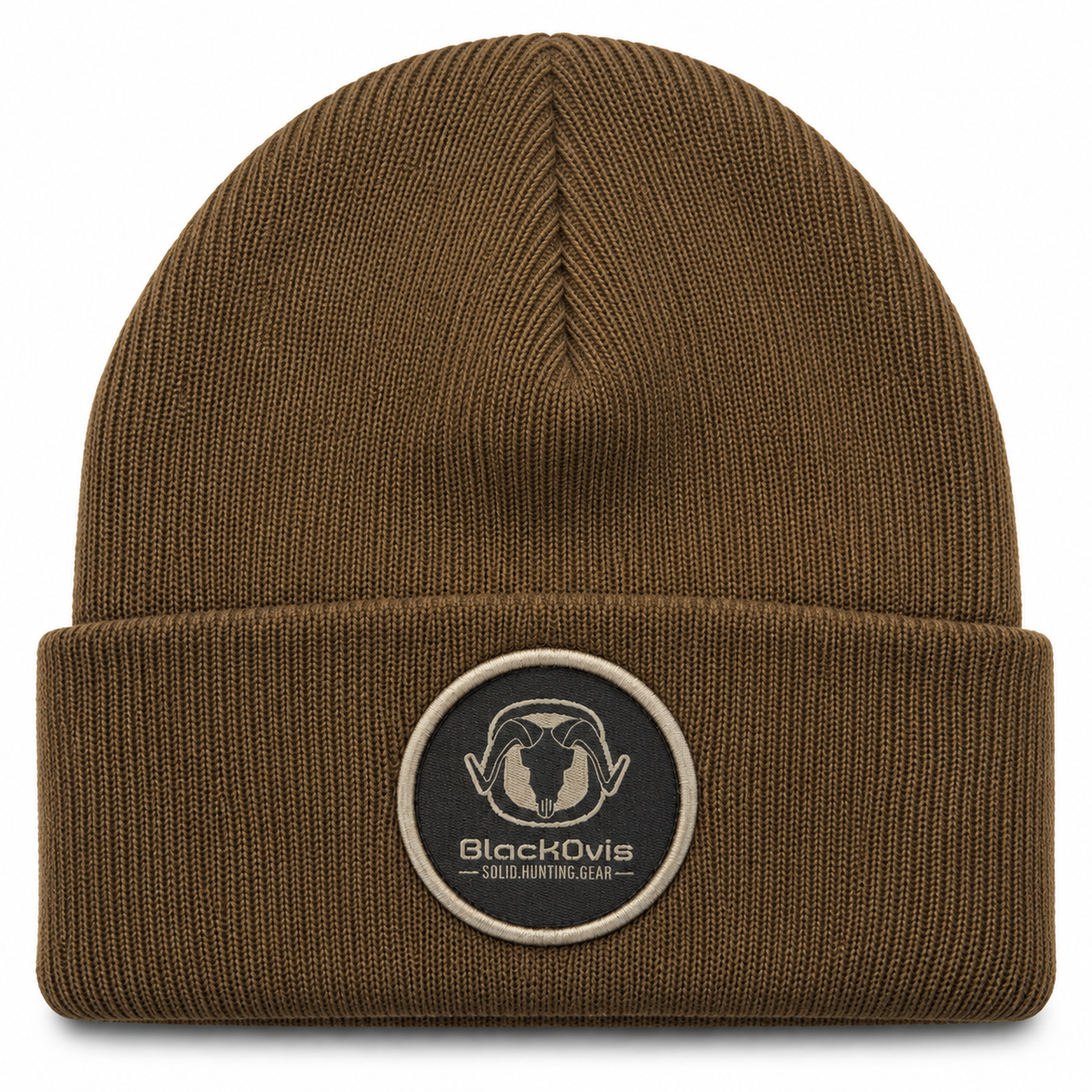 BlackOvis Badge Hunting Knit Beanie