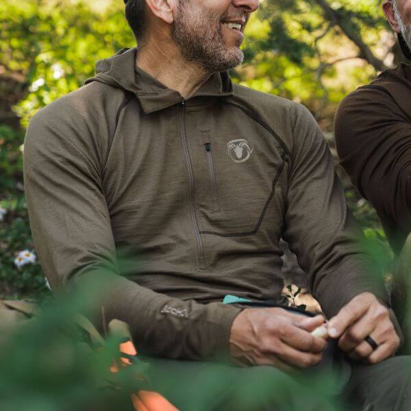 BlackOvis Beavercreek 250 Merino 1/2 Zip Hoodie