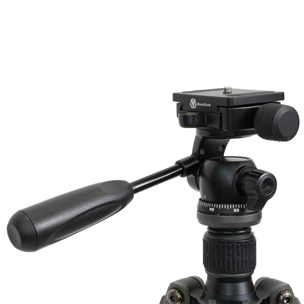 BlackOvis Alpine Pro Carbon Fiber Sitting Tripod