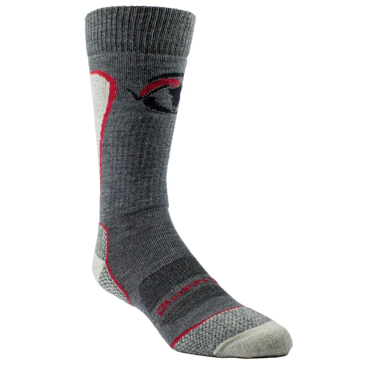 gray merino socks by blackovis