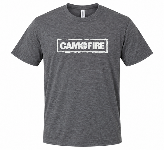 camofire navy blue tee shirt