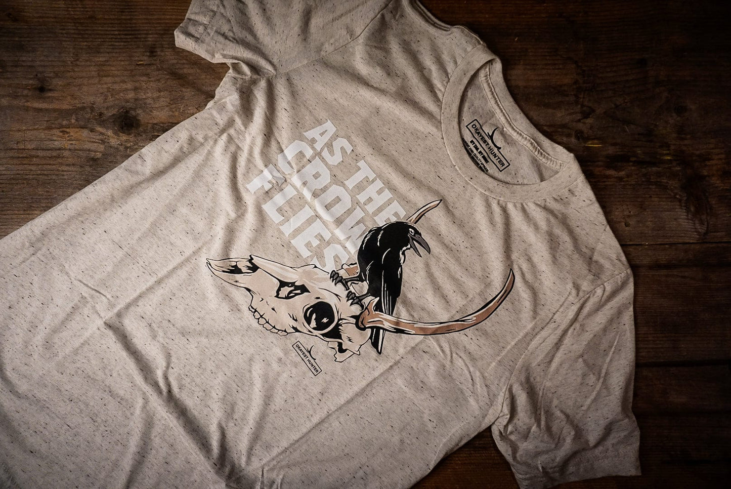 As the Crow Flies -  Shooter Buck Hunting T-shirt