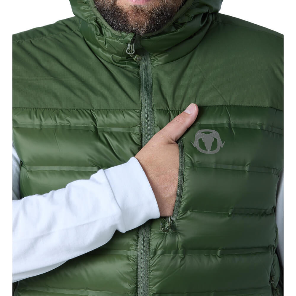 BlackOvis Anchor Point Welded Down Hooded Vest