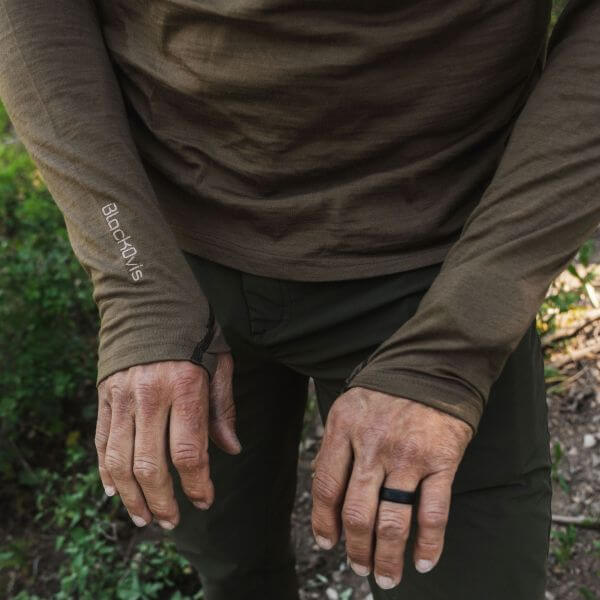 BlackOvis Beavercreek 250 Merino 1/2 Zip Hoodie
