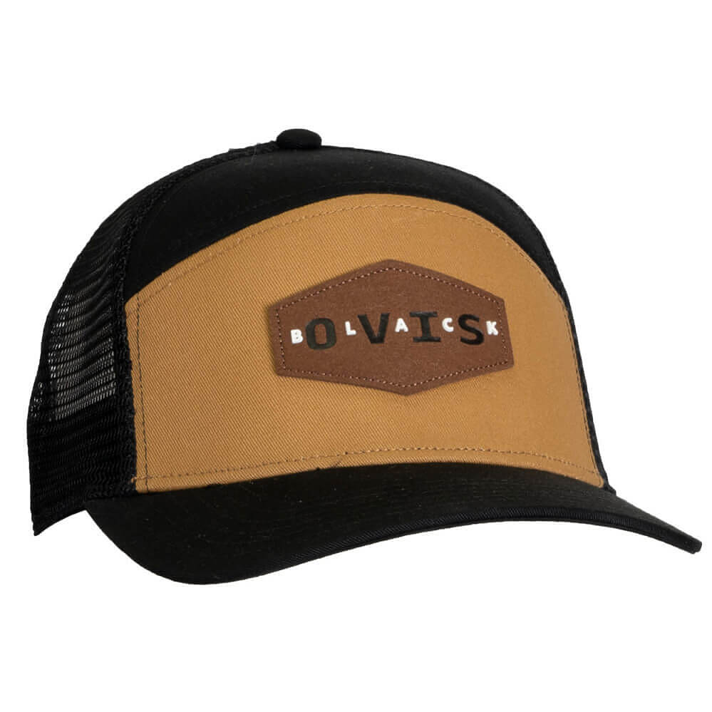BlackOvis Fillmore Leather Patch Hat