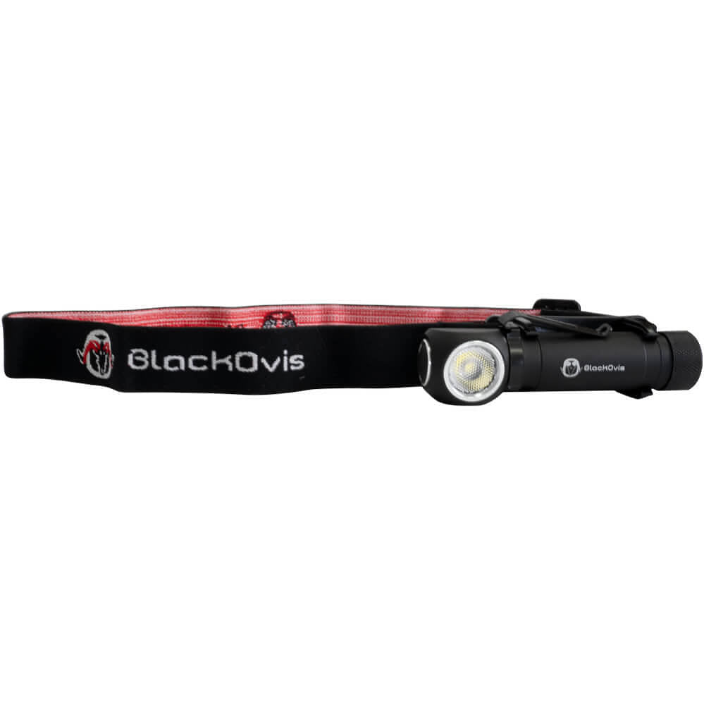 BlackOvis Hades 1000 Lumen Removable and Rechargeable Headlamp - One Size