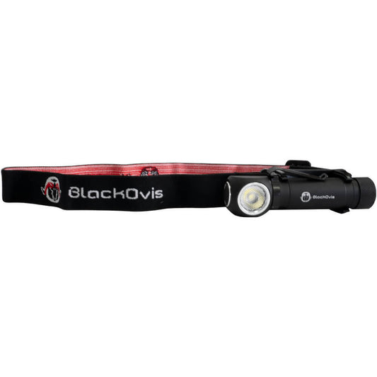 BlackOvis Hades 1000 Lumen Removable and Rechargeable Headlamp - One Size