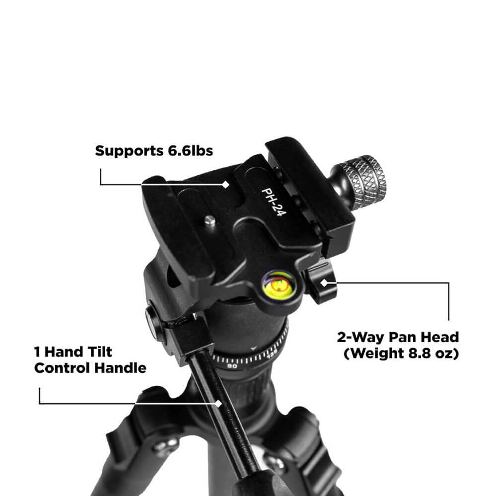 BlackOvis Alpine Pro Carbon Fiber Sitting Tripod