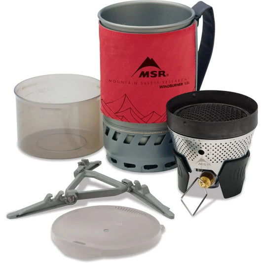 MSR Windburner Stove System Red, 1.0L