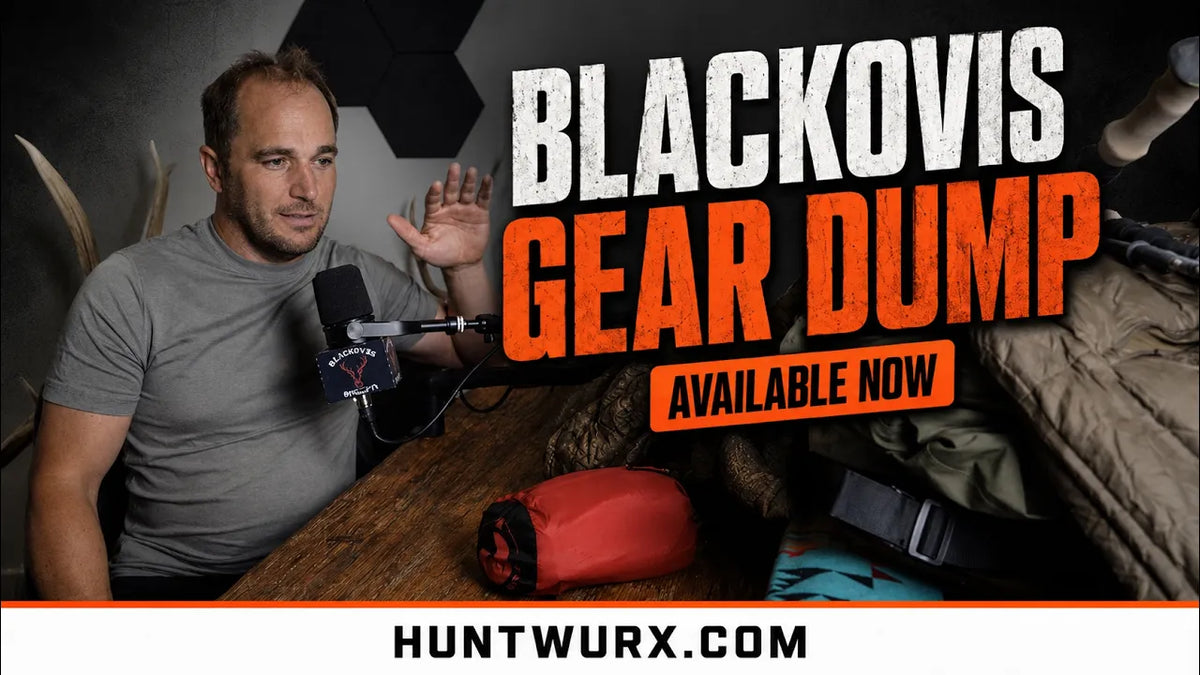 Load video: BlackOvis gear dump on Huntwurx